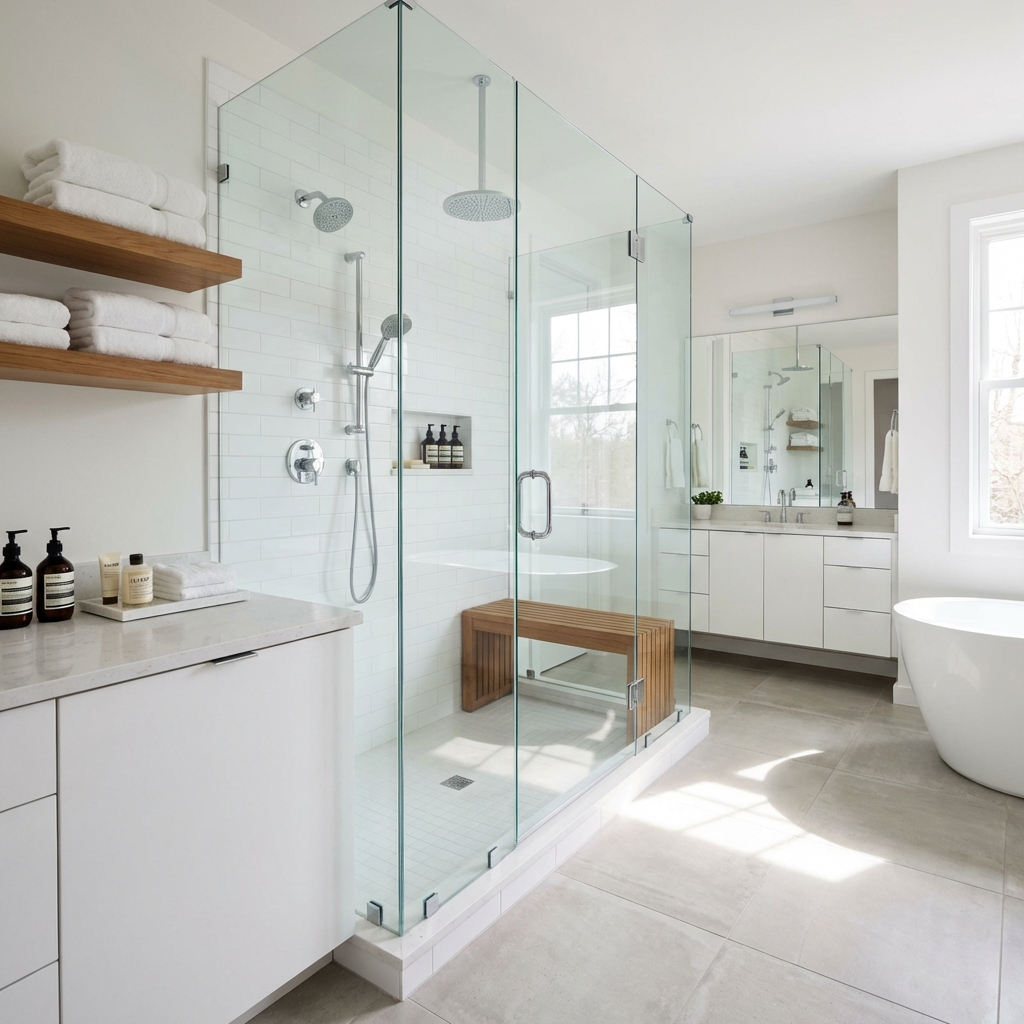 Spa-like Airbnb Bathroom